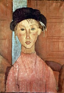 Modigliani - Girl with Hat